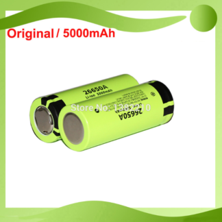 Batteria ricaricabile Panasonic NCR 26650 3,7V 5000 mAh Litio